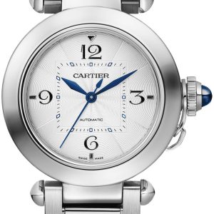 Cartier Damklocka WSPA0013 Pasha De Silverfärgad/Stål Ø35 mm