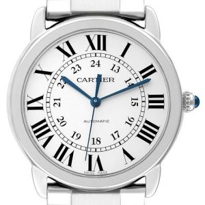 Cartier Damklocka WSRN0012 Ronde Silverfärgad/Stål Ø36 mm