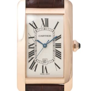 Cartier Herrklocka W2609156 Tank Americaine Large