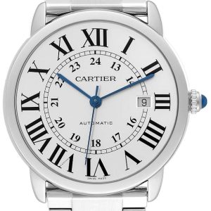 Cartier Herrklocka W6701011 Ronde Silverfärgad/Stål Ø42 mm