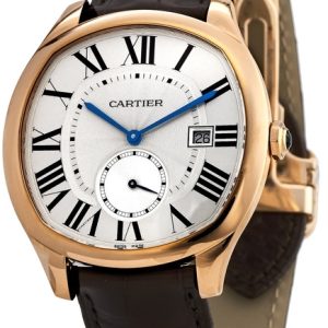 Cartier Herrklocka WGNM0003 Drive De Silverfärgad/Läder