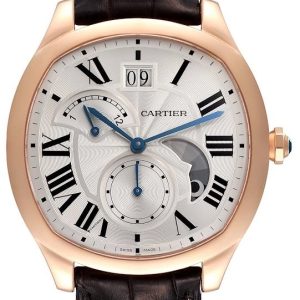 Cartier Herrklocka WGNM0005 Drive De Silverfärgad/Läder