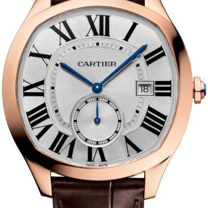 Cartier Herrklocka WGNM0016 Drive De Silverfärgad/Läder