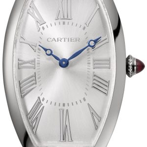 Cartier Herrklocka WGTN0005 Prive Silverfärgad/Läder