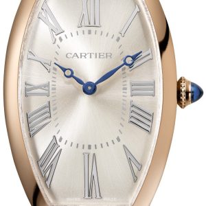 Cartier Herrklocka WGTN0006 Prive Silverfärgad/Läder