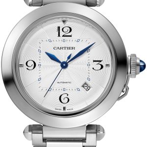 Cartier Herrklocka WSPA0009 Pasha De Silverfärgad/Stål Ø41 mm