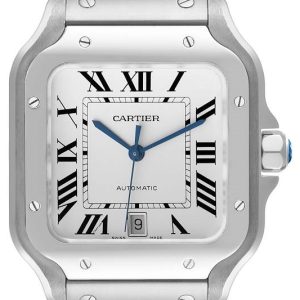 Cartier Herrklocka WSSA0018 Santos De Vit/Stål