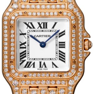 Cartier Panthere De Cartier Damklocka HPI01132 Silverfärgad/18 karat