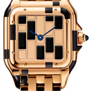 Cartier Panthere De Cartier Damklocka WGPN0010 Roséguldstonad/18