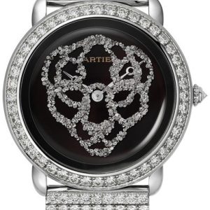 Cartier Revelation Of Panther Damklocka HPI01356 Svart/18 karat vitt