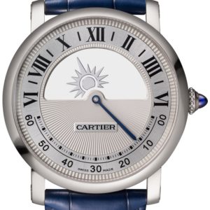 Cartier Rotonde De Cartier Herrklocka WHRO0043 Grå/Läder Ø40 mm