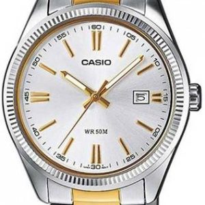 Casio 99999 Damklocka LTP-1302PSG-7AVE Silverfärgad/Gulguldtonat