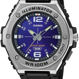 Casio 99999 Herrklocka MWA-100H-2AVEF Blå/Resinplast Ø50.6 mm