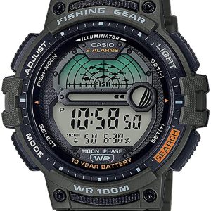 Casio 99999 Herrklocka WS-1200H-3AVEF LCD/Resinplast Ø46.6 mm