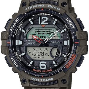 Casio 99999 Herrklocka WSC-1250H-3AVEF LCD/Resinplast Ø47.9 mm