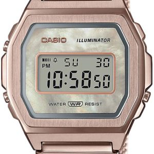 Casio A1000MCG-9EF Vintage LCD/Roséguldstonat stål