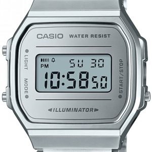 Casio A168WEM-7EF Retro LCD/Stål