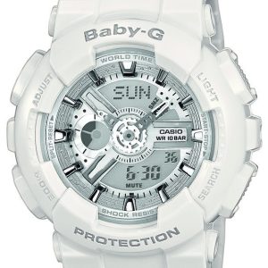 Casio Baby-G Damklocka BA-110-7A3ER LCD/Resinplast Ø43.4 mm