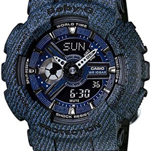 Casio Baby-G Damklocka BA110DC-2A1ER Blå/Resinplast Ø43.4 mm