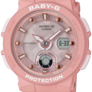 Casio Baby-G Damklocka BGA-250-4AER Rosa/Resinplast Ø41 mm