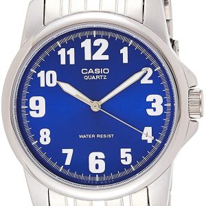 Casio Casio Quartz Herrklocka MTP-1216A-2BDF Blå/Stål Ø43 mm