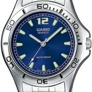 Casio Casio Quartz Herrklocka MTP-1258PD-2AEF Blå/Stål Ø47 mm