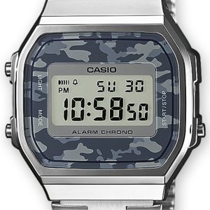 Casio Collection A168WEC-1EF LCD/Stål 36.3x38.6 mm