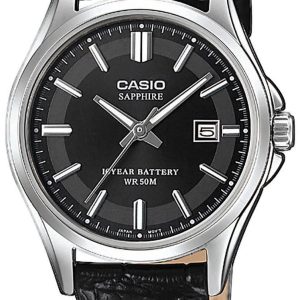 Casio Collection Damklocka LTS-100L-1AVEF Svart/Läder Ø28.9 mm