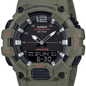 Casio Collection Herrklocka HDC-700-3A2VEF Svart/Resinplast Ø48.8 mm