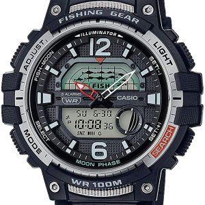 Casio Collection Herrklocka WSC-1250H-1AVEF LCD/Resinplast Ø47.9 mm