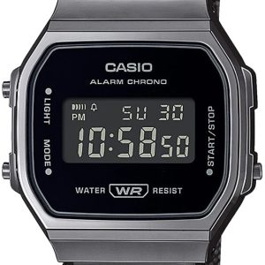 Casio Damklocka A168WEMB-1BEF Vintage LCD/Stål