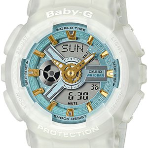 Casio Damklocka BA-110SC-7AER Baby-G Blå/Resinplast Ø43.4 mm