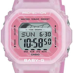 Casio Damklocka BLX-565S-4ER Baby-G Grå/Resinplast Ø38 mm