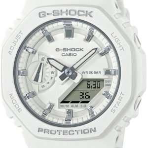 Casio Damklocka GMA-S2100-7AER G-Shock Vit/Resinplast Ø42.9 mm