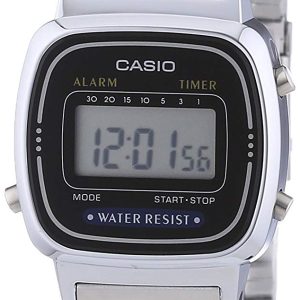 Casio Damklocka LA-670WEA-1EF Collection LCD/Stål