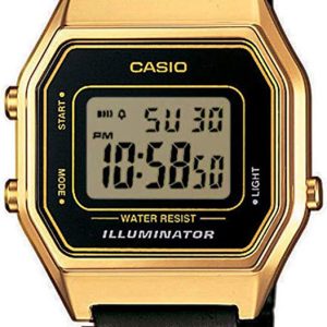 Casio Damklocka LA-680-WEGB Vintage LCD/Stål