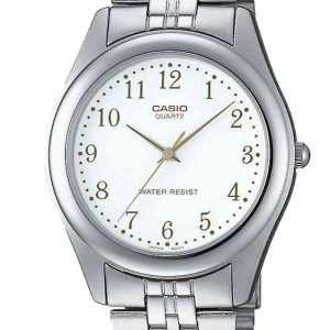 Casio Damklocka LTP-1129A-7BEF Collection Vit/Stål Ø26 mm