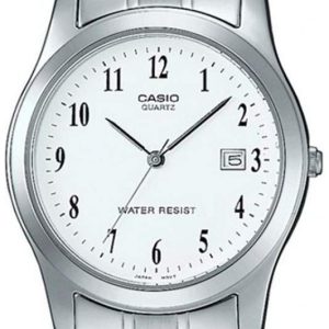 Casio Damklocka LTP-1141PA-7BEF Quartz Vit/Stål Ø29.6 mm