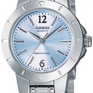 Casio Damklocka LTP-1177PA-2AEG Collection Blå/Stål Ø24 mm