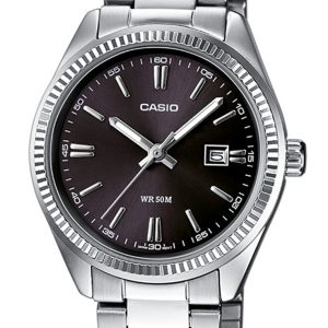 Casio Damklocka LTP-1302D-1A1VEF Collection Svart/Stål Ø30.2 mm