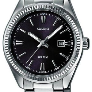 Casio Damklocka LTP-1302PD-1A1VEF Collection Svart/Stål Ø34 mm