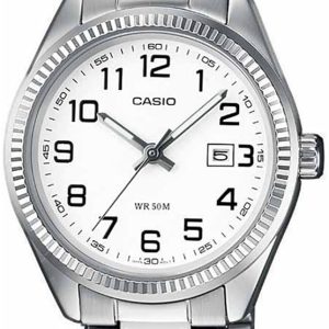 Casio Damklocka LTP-1302PD-7B Vit/Stål Ø30 mm