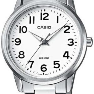 Casio Damklocka LTP-1303PD-7BVEG Collection Vit/Stål Ø30 mm