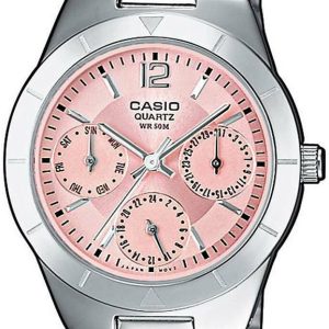 Casio Damklocka LTP-2069D-4AVEG Classic Rosa/Stål Ø31 mm