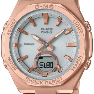 Casio Damklocka MSG-B100DG-4AER Baby-G Silverfärgad/Roséguldstonat