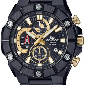 Casio Edifice Herrklocka EFR-569DC-1AVUEF Svart/Stål Ø48 mm