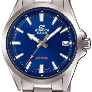 Casio Edifice Herrklocka EFV-110D-2AVUEF Blå/Stål Ø37.8 mm