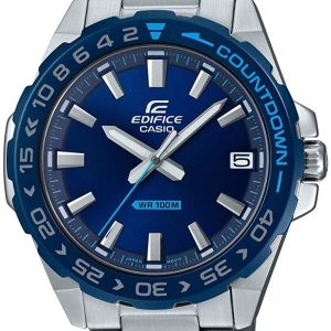 Casio Edifice Herrklocka EFV-120DB-2AVUEF Blå/Stål Ø41 mm