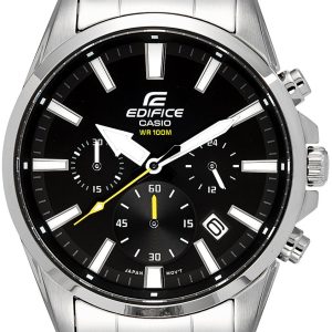 Casio Edifice Herrklocka EFV-510D-1AVUEF Svart/Stål Ø43.9 mm