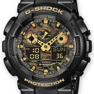 Casio G-Shock Herrklocka GA-100CF-1A9ER Flerfärgad/Resinplast Ø51 mm